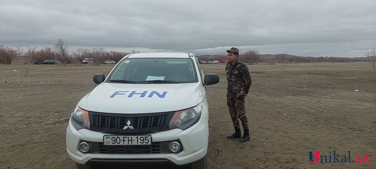 Kürdə batan balıqçıların axtarışları davam etdirilir - FOTOLAR